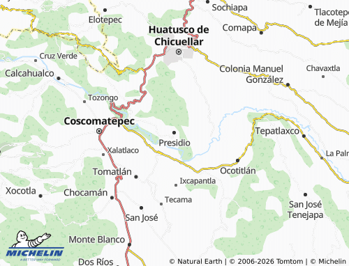 Mappa MICHELIN Presidio - ViaMichelin