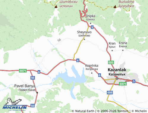 Mappa MICHELIN Dunavtsi - ViaMichelin