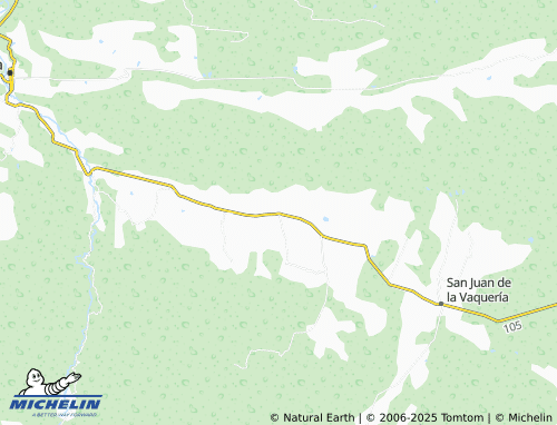MICHELIN Santa Teresa de Los Muchachos map - ViaMichelin
