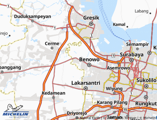 Carte MICHELIN Pakal - ViaMichelin