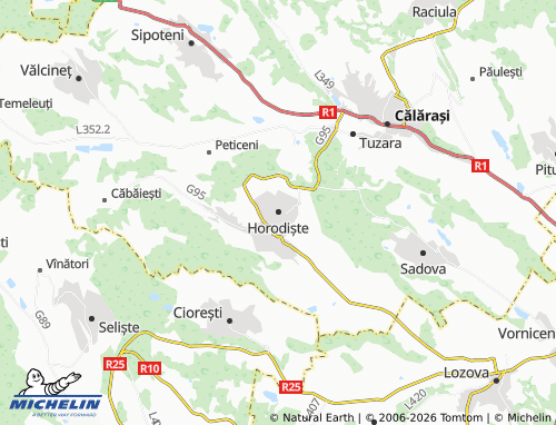 Mappa MICHELIN Horodiște - ViaMichelin