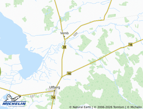 Carte MICHELIN Lillelund - ViaMichelin
