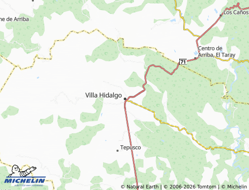 Mapa MICHELIN Los Galavices - ViaMichelin