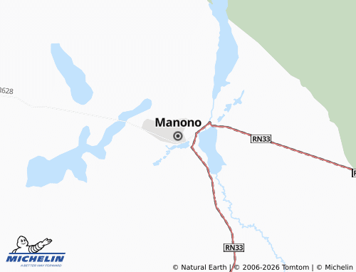 Mapa MICHELIN Manono - ViaMichelin