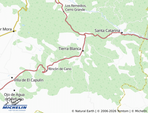 MICHELIN Arroyo Seco map - ViaMichelin