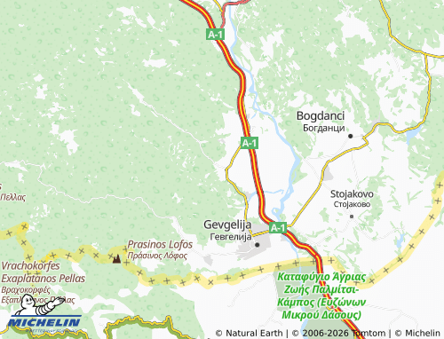 MICHELIN Negorci map - ViaMichelin