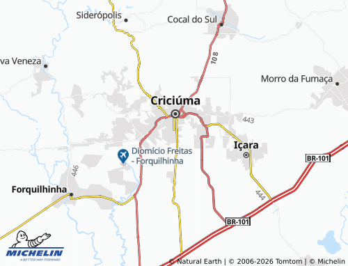 Mapa MICHELIN São Luís - ViaMichelin