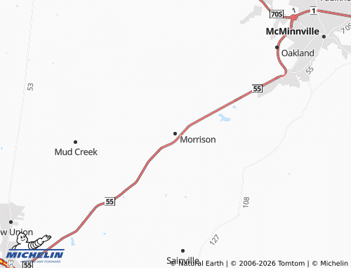 Mapa MICHELIN Morrison - ViaMichelin