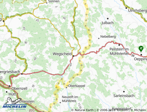 MICHELIN Wegscheid map - ViaMichelin