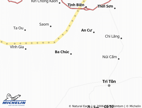 Mapa MICHELIN Ba Chúc - ViaMichelin