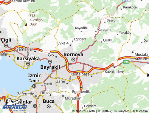 Mappa MICHELIN Ergene - ViaMichelin