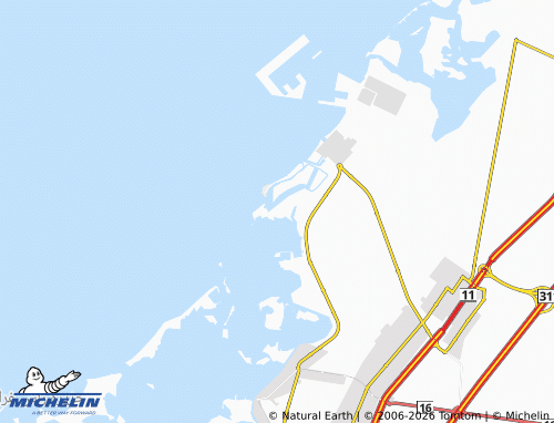 Mapa MICHELIN al-Hanayuwra - ViaMichelin