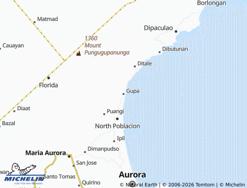 MICHELIN Gupa map - ViaMichelin