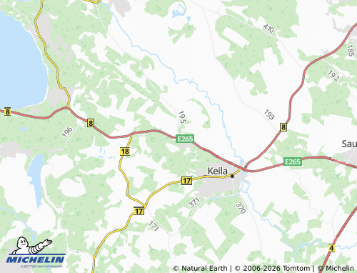 MICHELIN-Landkarte Valkse - ViaMichelin