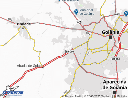 MICHELIN Chácara São José map - ViaMichelin
