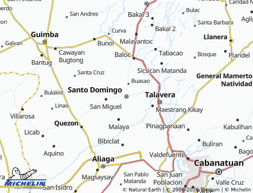 MICHELIN Santo Domingo map - ViaMichelin