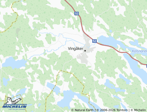 Carte MICHELIN Övre Vannala - ViaMichelin