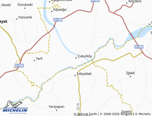 Mappa MICHELIN Çukurköy - ViaMichelin