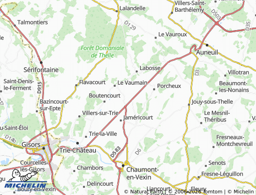 Mappa MICHELIN Pommereux - ViaMichelin