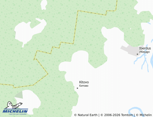 MICHELIN Uryadino map - ViaMichelin