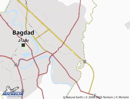 Mapa MICHELIN Baghdad al-Jadeedah - ViaMichelin