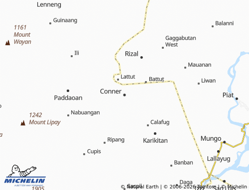MICHELIN Conner map - ViaMichelin