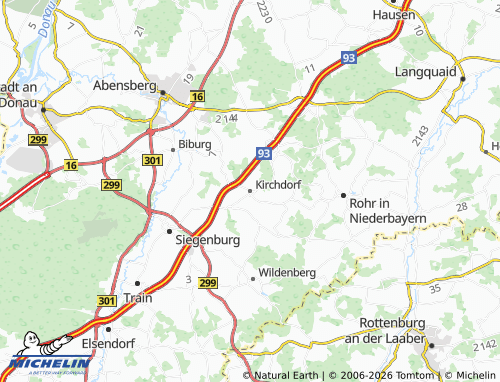 MICHELIN Kirchdorf map - ViaMichelin