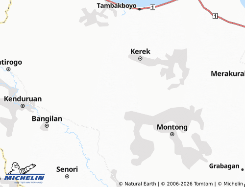 MICHELIN Sidonganti map - ViaMichelin