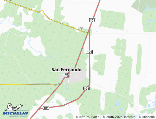 Mapa MICHELIN San Vicente - ViaMichelin