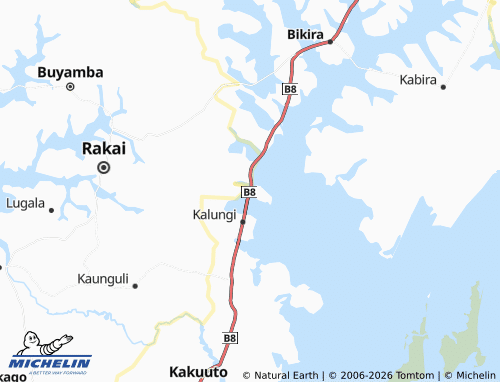 MICHELIN Kasasa map - ViaMichelin