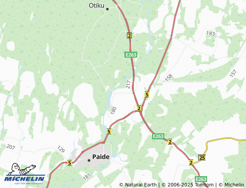 MICHELIN Tarbja map - ViaMichelin