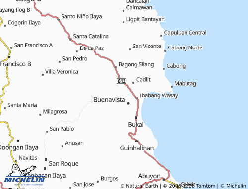 MICHELIN Ilayang Wasay map - ViaMichelin