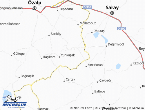 Mappa MICHELIN Gözdeğmez - ViaMichelin