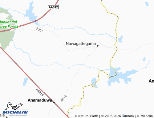 Mapa MICHELIN Kelewewa - ViaMichelin