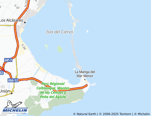 MICHELIN La Dorada map - ViaMichelin