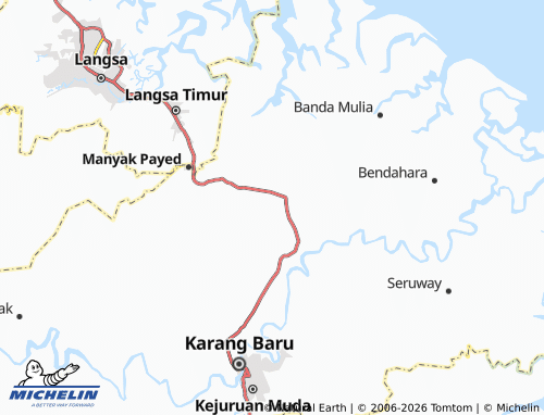 MICHELIN Paya Kulbi map - ViaMichelin