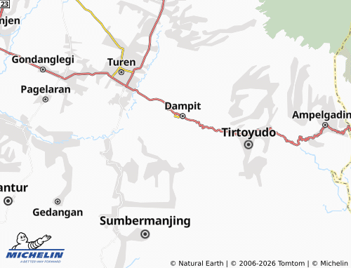 Kaart MICHELIN Sumbersuko - ViaMichelin