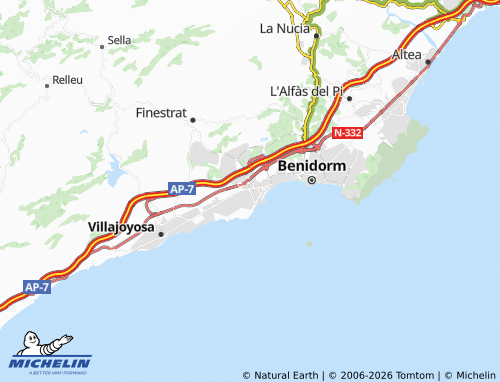 Kaart MICHELIN La Cala - ViaMichelin