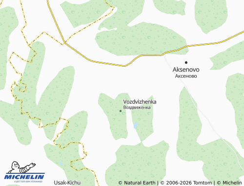 MICHELIN-Landkarte Chelnokovka - ViaMichelin