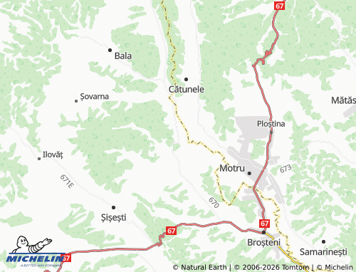 Mappa MICHELIN Stroești - ViaMichelin