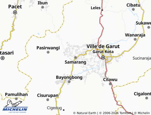 Carte MICHELIN Samarang - ViaMichelin
