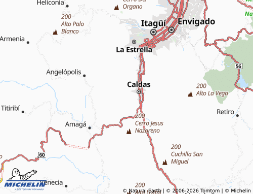 Carte MICHELIN El Raizal - ViaMichelin