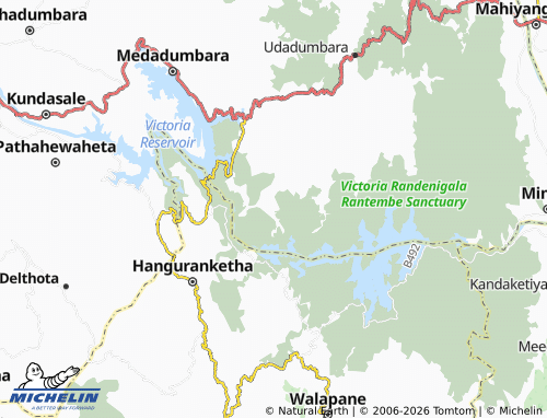 MICHELIN Meda Gammedda map - ViaMichelin