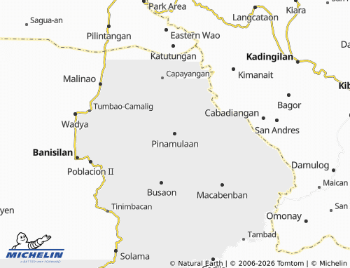 MICHELIN Pinamulaan map - ViaMichelin