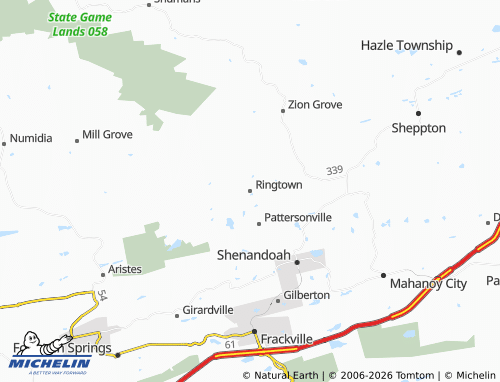 Mappa MICHELIN Ringtown - ViaMichelin