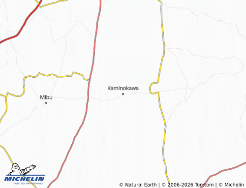 MICHELIN-Landkarte Kaminokawa - ViaMichelin