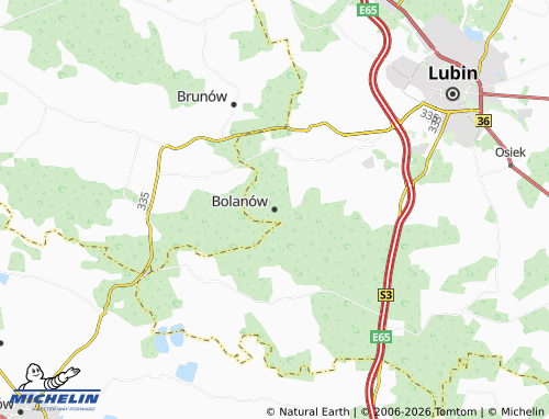 Mappa MICHELIN Bolanów - ViaMichelin