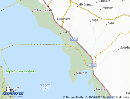 MICHELIN Kuşluca map - ViaMichelin