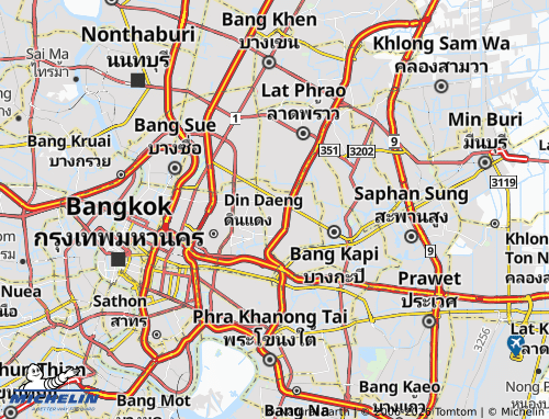 Mapa MICHELIN Wang Thonglang - ViaMichelin