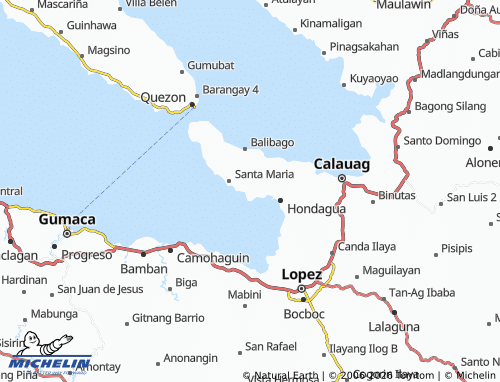 MICHELIN Santa Jacobe map - ViaMichelin